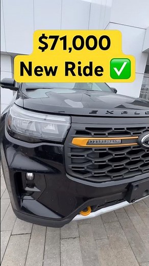 I Bought a $71K Ford Explorer Tremor #firstlook #newcar