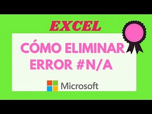 EXCEL | Eliminar Error #𝗡/𝗔 Con SIERROR