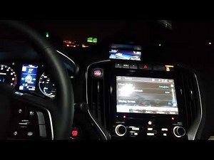 Subaru Ascent Navigation screen Day/Night mode - MY21