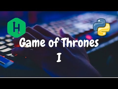 96 - Game of Thrones - I | Strings | Hackerrank Solution | Python