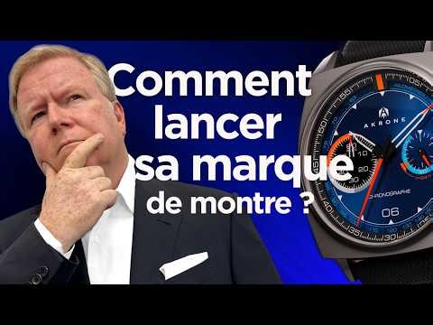 Comment lancer sa marque de montre ? Erwan Kerneur, CEO d'Akrone nous répond !