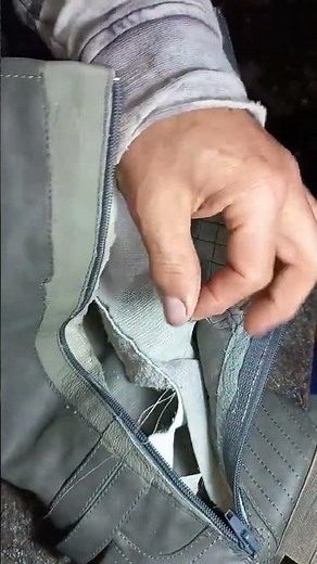 how to sew by hand with a fine awl needle