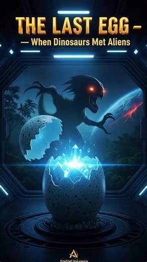 "The Crystal Egg: When Dinosaurs Met Aliens | Sci-Fi Horror Short Story"