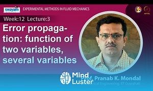 Mind Luster - Learn Lec 42 Error propagation function of two variables several variables