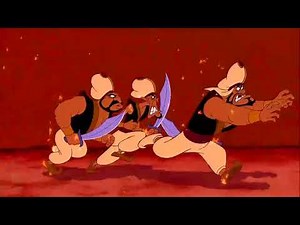 Aladdin Guards Running on Hot Coals for 10 Hours