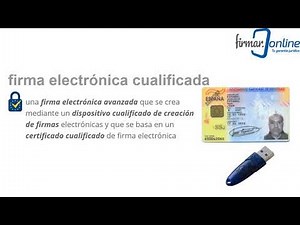 Firma electrónica cualificada con Smartcard o token USB: firma documentos PDF con validez jurídica