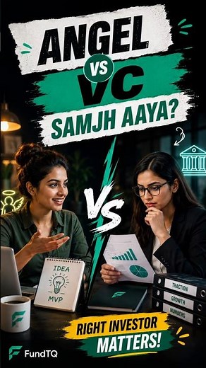 Angel vs VC: Who Should You Pitch First? #VentureCapital #StartupTips