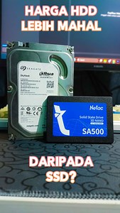 110K views · 1.6K reactions | Kok harga SSD lebih murah dari HDD? #tech #tips #ssd #rakitpc #pcgaming #gaming #fyp #netac | Tomat Tech | Facebook