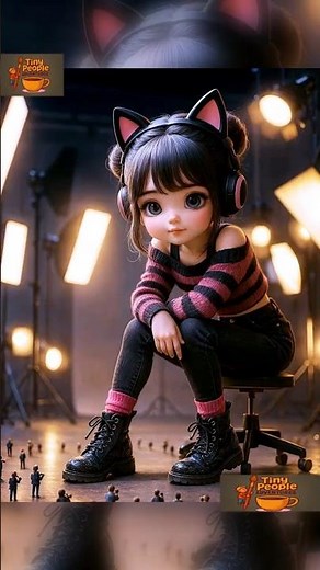 Top Fashion Models & Tiny People Photography | Creative Editorial Shoot Ideas #tinypeople