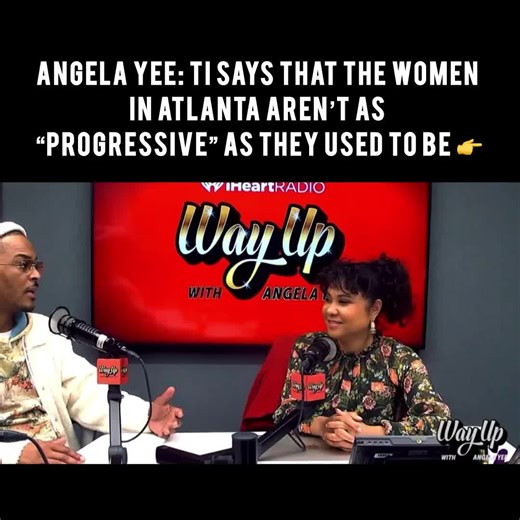 #Dearjosieb: I really don’t think that this is the time 👉 T.I. got the timeline talking after saying Atlanta women aren’t “progressive” on Angela Yee’s show 👀Atlanta ladies? Do yall agree? #TI #AngelaYee #AtlantaWomen