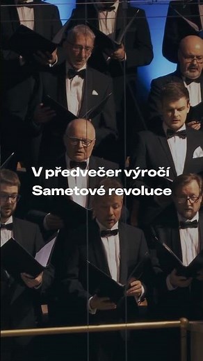 The Czech Philharmonic is broadcasting the Velvet Revolution Concert on 16 November at 8:00 PM CET.🎥