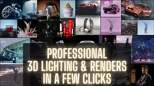 Lighting Toolkit For Blender 2.8 Cycles (.blend) Realistic And Professional Archviz, Automotive, Characters | BlenderNation Bazaar