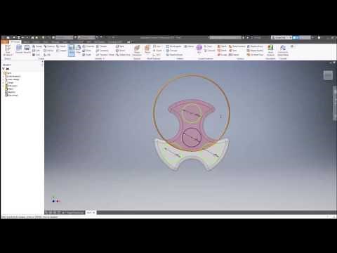 How to make a Fidget toy using Autodesk Inventor