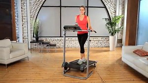 Watch Exerpeutic 100XL High Capacity Magnetic Resistance Manual Treadmill with Heart Pulse System on Amazon Live