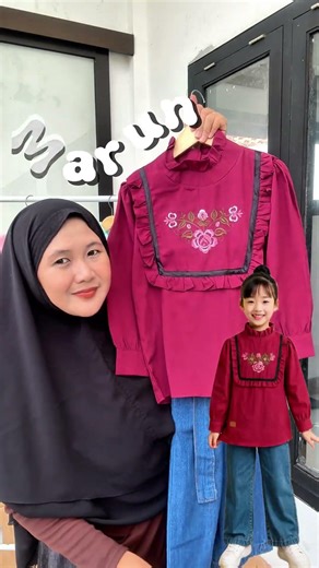 Bukan sulap bukan sihir ga di sangka ineset hideko emang bikin naksir 😍 #kakadedekidswear