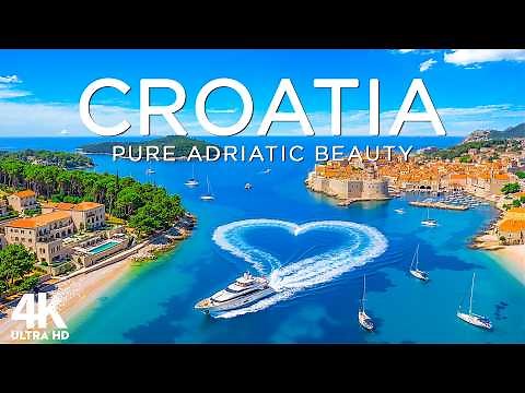 Croatia 4K Drone Footage | Adriatic Blue, Timeless Stone & Island Serenity