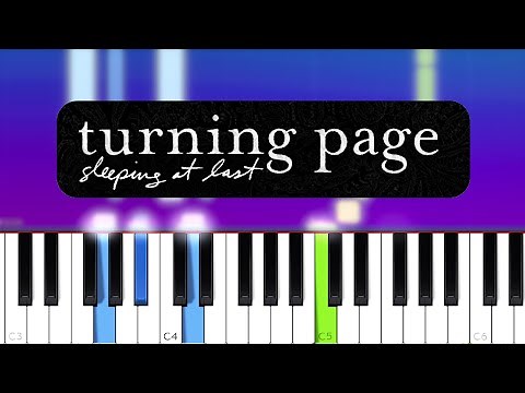 Sleeping at Last - Turning Page (Piano Tutorial)