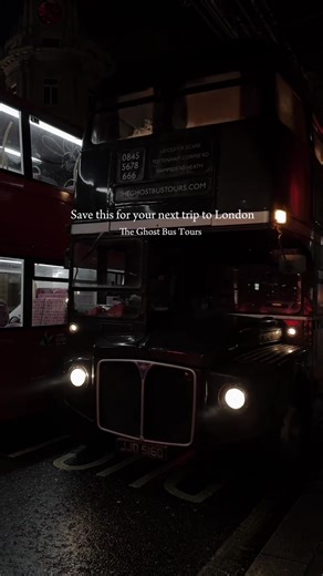 What is a better way to explore London than booking a ghost bus tour? 🥰🖤 @The Ghost Bus Tours