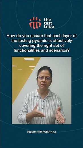 How To Optimize Testing Pyramid Layers For Effective Coverage | Dimpy Adhikary #softwaretesting