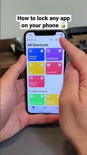How to lock any app on your iPhone with a passcode! 🔒