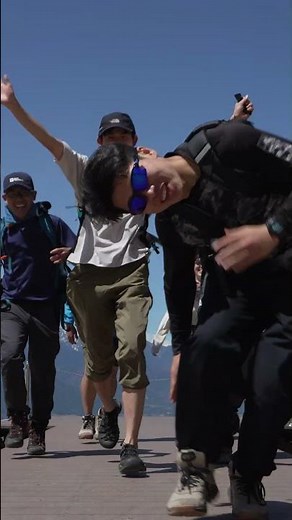 [Azumino] The summit of Mt. Nagamine was like a "sky observation deck." Can you believe this spec...