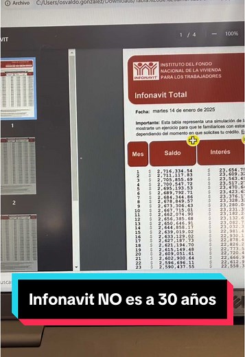 Crédito INFONAVIT: Proyección y Planeación de Pagos