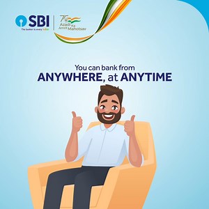 Spend less time and effort on your commute! SBI offers you a wide range of secure digital banking services that you can simply use from the convenience of your home. #SmartBankingWithSBI #DigitalBanking #SBI #AmritMahotsav #AzadiKaAmritMahotsavWithSBI | State Bank of India