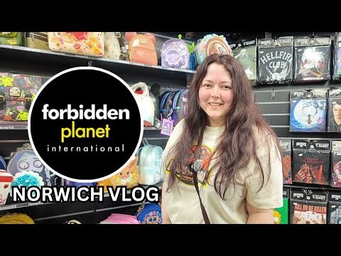 Forbidden Planet Norwich Grand Opening Vlog