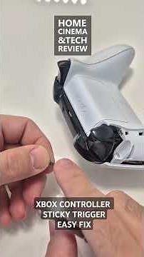 I Fixed My Sticky Xbox Controller Triggers For Free