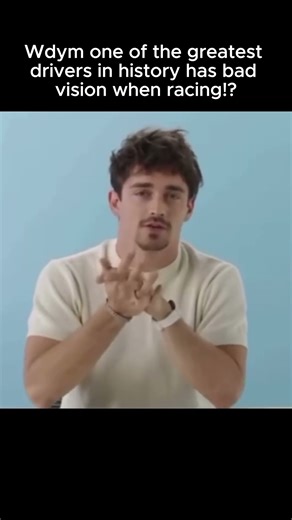 Charles Leclerc with glasses might actually save Ferrari