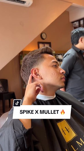 2024 Haircut Trend: Spike x Mullet 🔥 Hairstylist Ilham Azmi