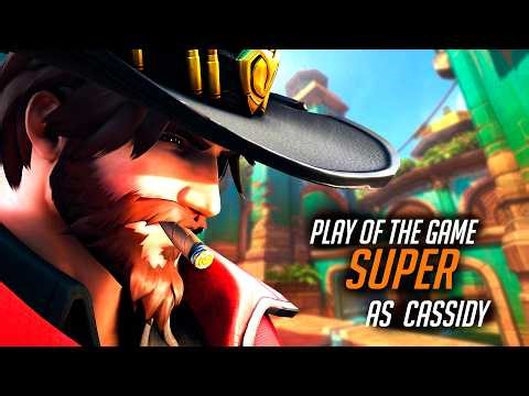 Pro Cassidy in Action – Super! POTG! [ Overwatch Season 21 Top 500 ]