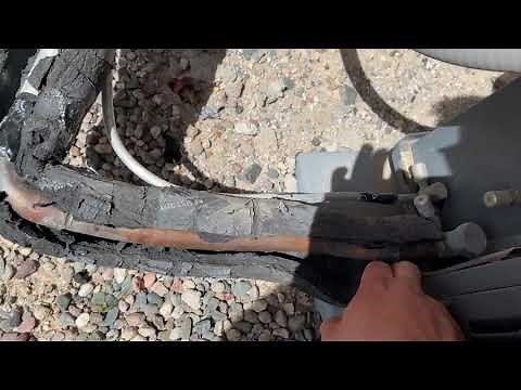 DIY, Replacing Line Set Insulation & Tape on Condenser AC Unit