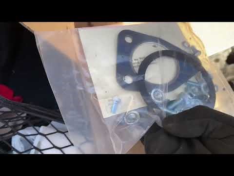 2014 Chevy Cruz 1.4 L turbo catalytic converter replacement part one