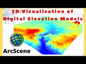 3D Visualization of DEM in ArcScene