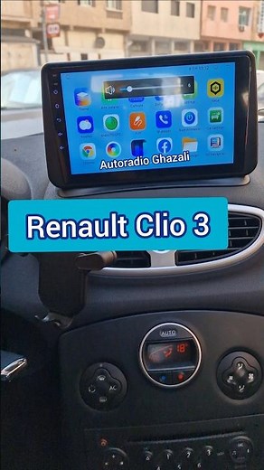 Renault Clio 3 Android Car Radio Installation with Reversing Camera