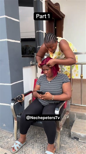 She doesn’t want family members in the house #nechepeterstv #husbandwife #housemaid