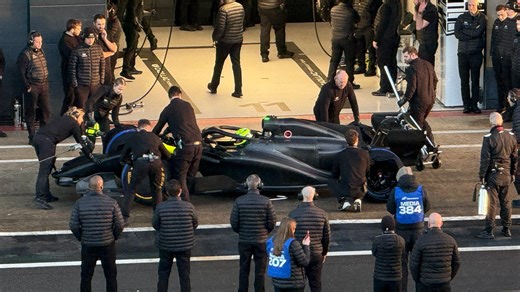 【转载/F1】新时代的第二声轰鸣：凯迪拉克F1新车银石首航偷跑画面