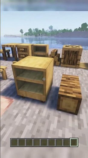 Piękne meble Mod do Minecraft #minecraft #shorts