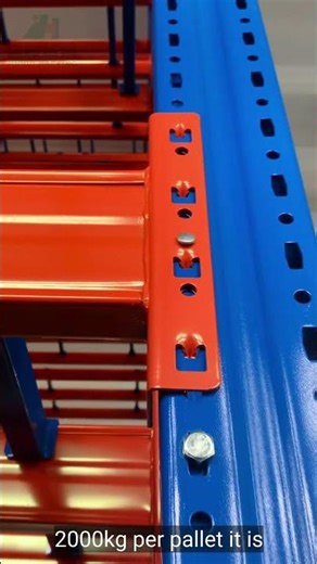 VNA Rack/Narrow aisle rack: Large capacity VNA selective pallet storage warehouse racking system