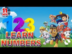 The Best Paw Patrol Number Song | Learn Numbers 123