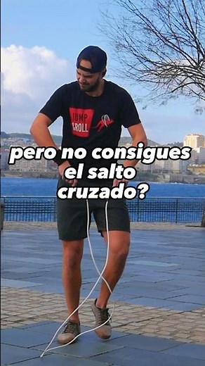 How to do the crossover jump 🦖 #jumprope
