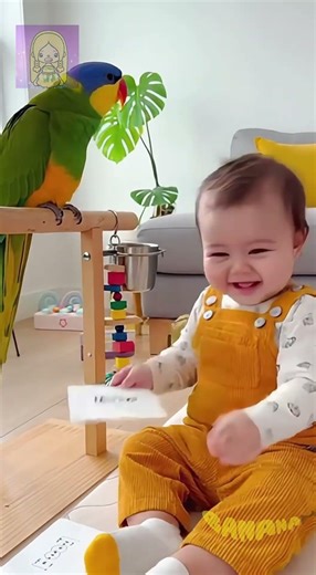 Funniest Parrot & Toddler Moment: The Alien Talk