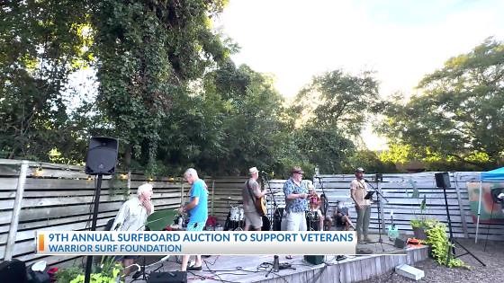 9th annual Surfboard Auction supports veterans