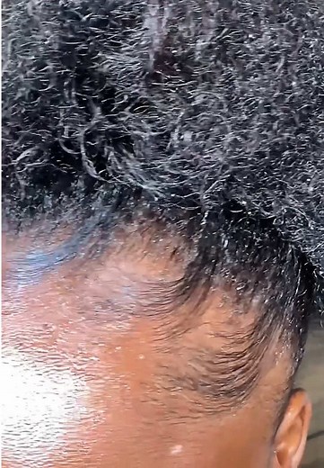Sunlight Edges Hair Tutorial for Afro Hair