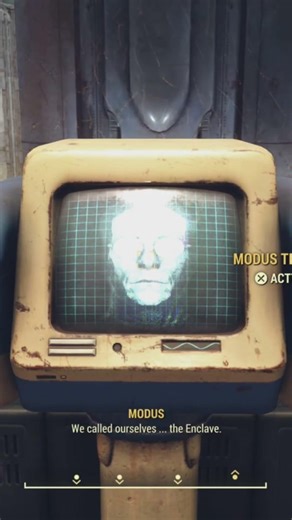 Fallout 76 we are Modus we are the Enclave