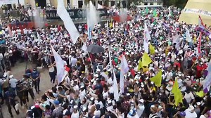 Tercer día consecutivo de la campaña presidencial de Gustavo Petro en el 2022, tres días consecutivos llenando plaza pública. Hoy desde Villavicencio, Meta. Colombia se contagia de la esperanza de CAMBIO. | Colombia Humana
