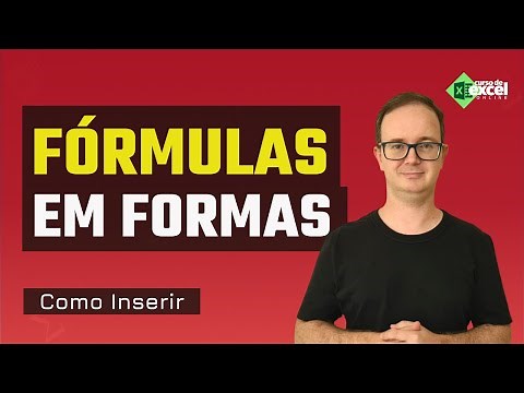 Como Inserir Fórmulas em Formas no Excel