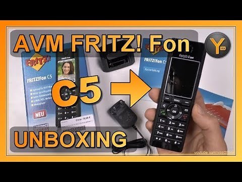 Unboxing/First Look: AVM FRITZ! Fon C5