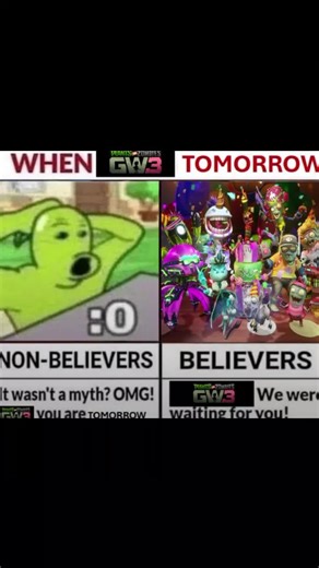 gw3 tomorrow #pvz #gardenwarfare #pvzgw #plantsvszombiesgardenwarfare2